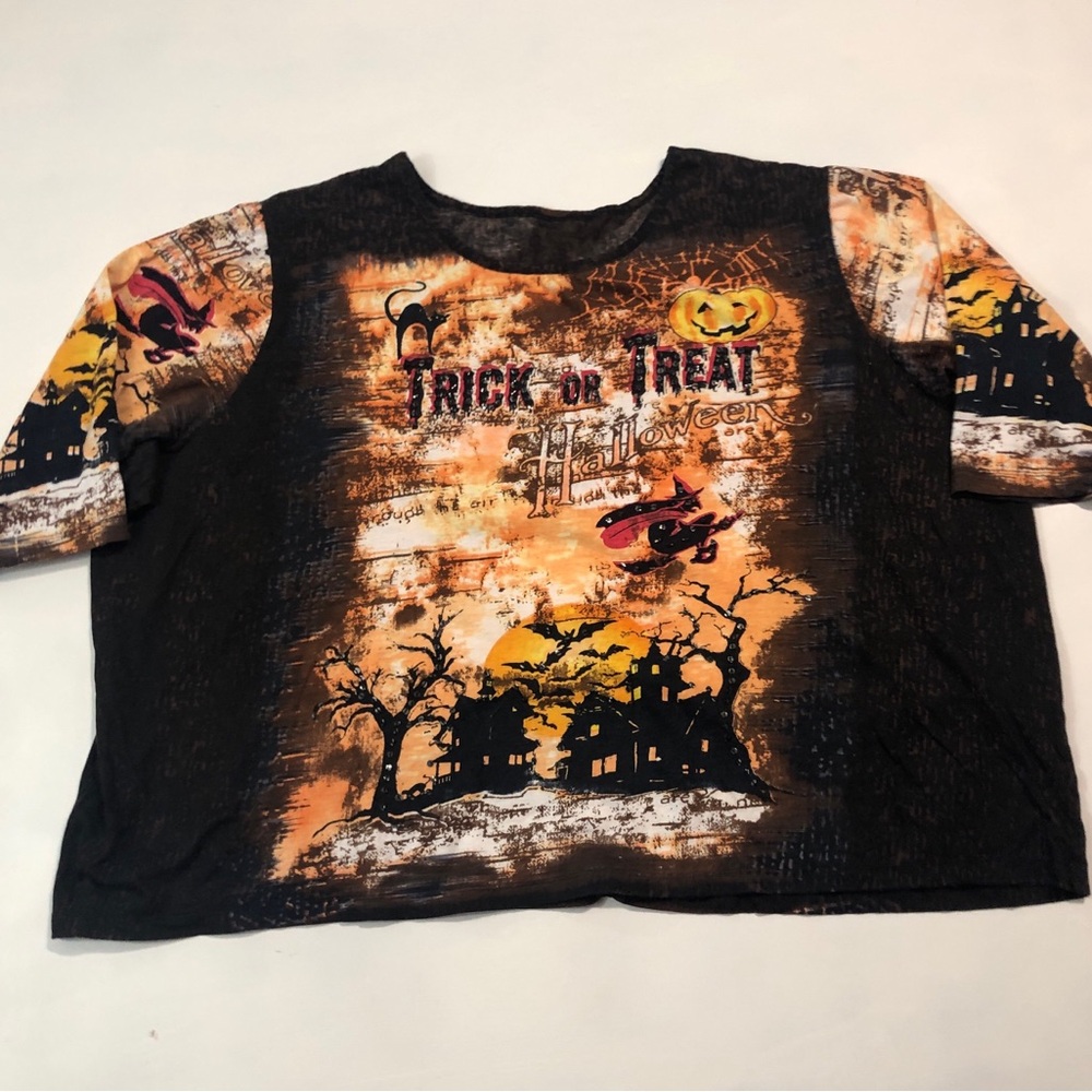 Halloween t-shirt with sequins size 4X